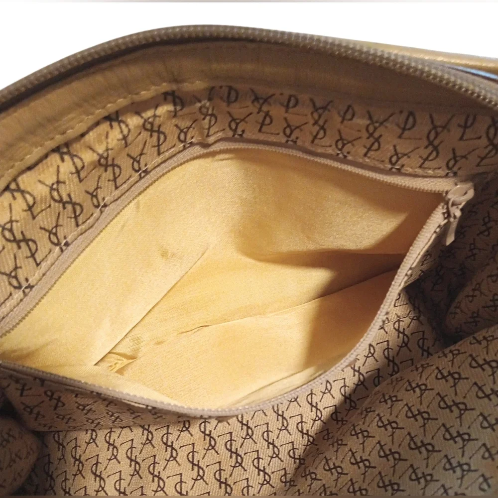 Yves Saint Laurent Giraffe Print Clutch/Cosmetic bag W/ COA - Picture 13 of 16